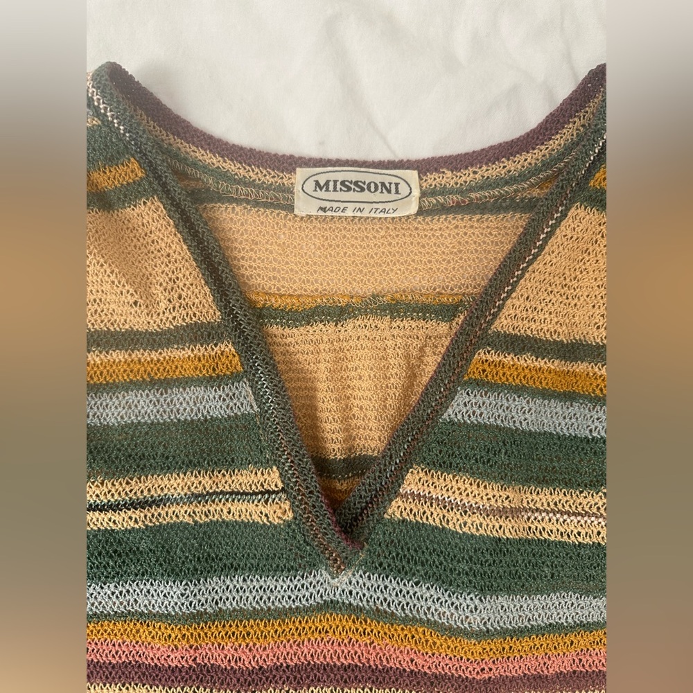 Missoni Multicolor Knit Sweater